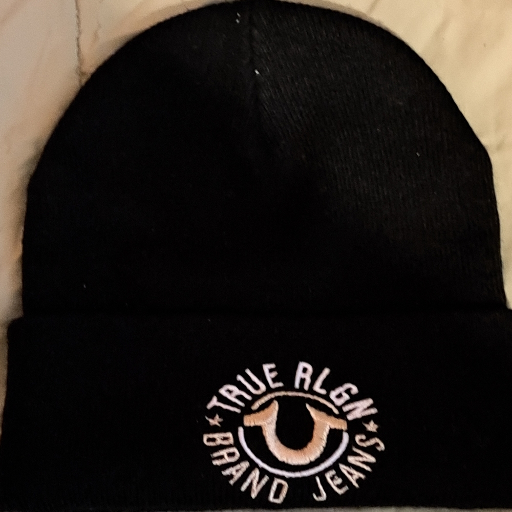 True Religion Knit Hat Beanie